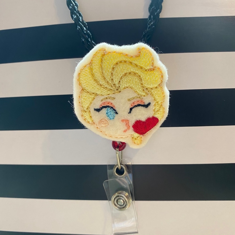 Elsa badge reel